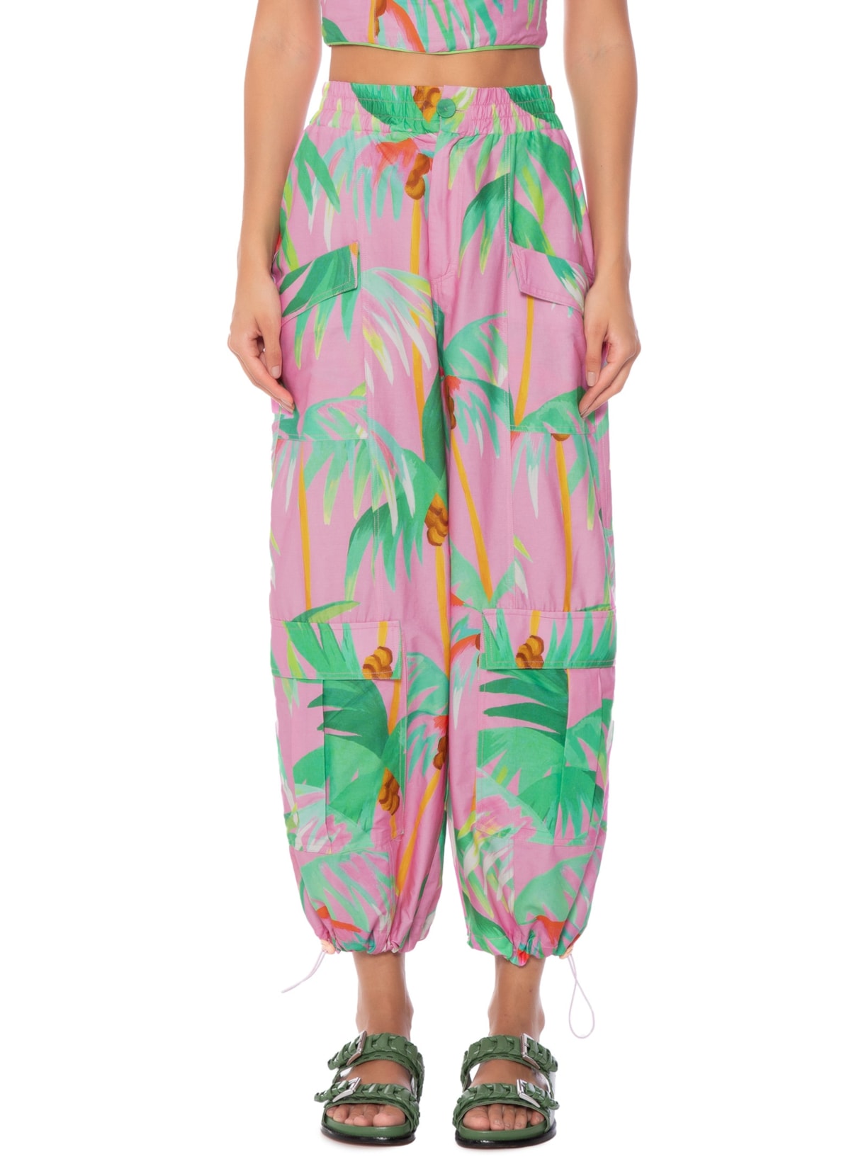 Calça Feminina Coqueiral Rosa Farm