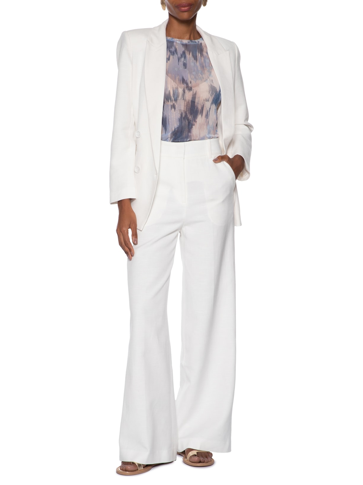 Calça Feminina Cora I Branco Le Lis