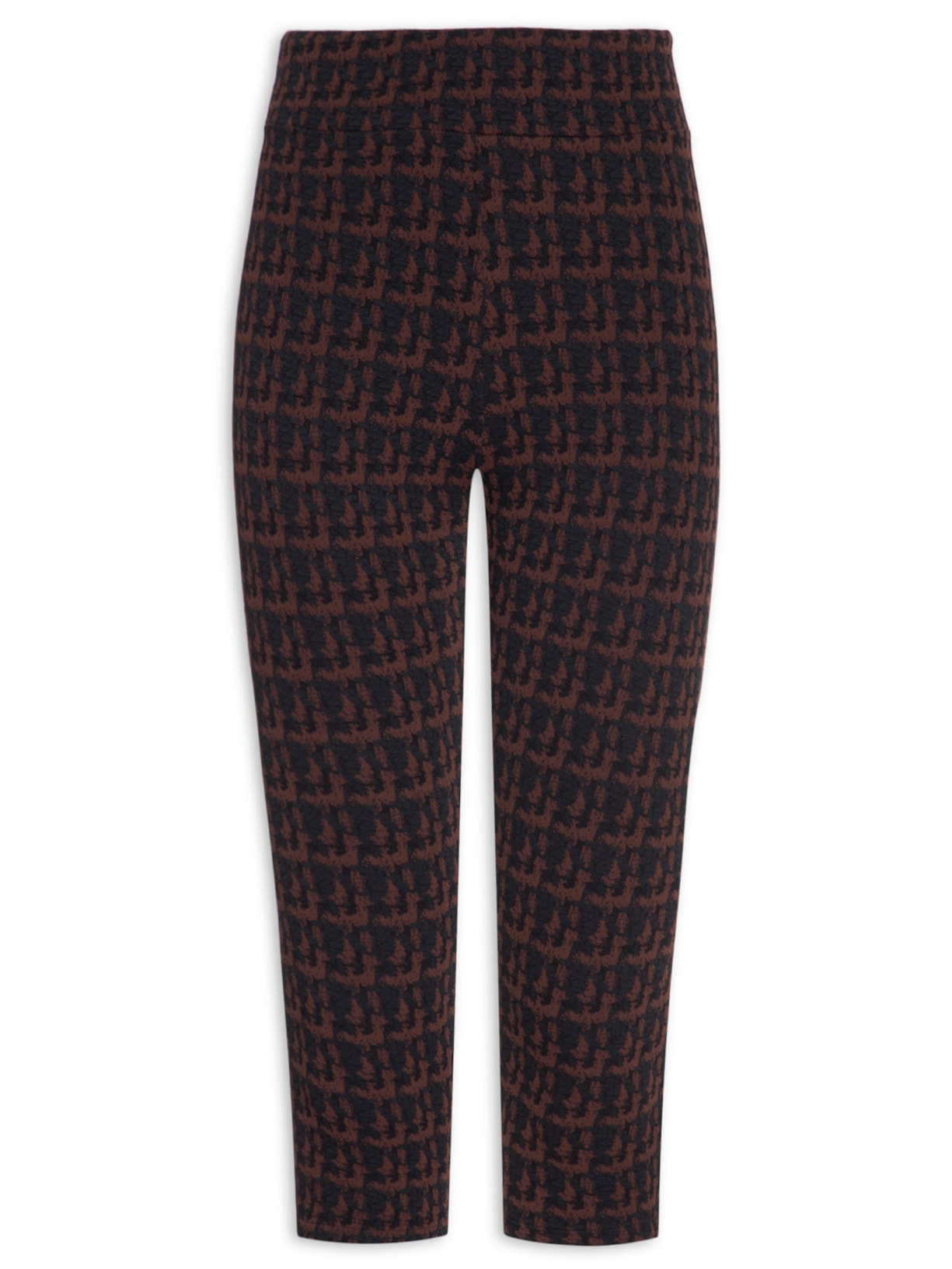 Calça Feminina Corsário Carolyne Tweed Preto August Swim