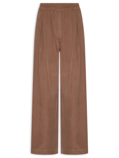 Calça Feminina Cós Elástico Choco – Marrom