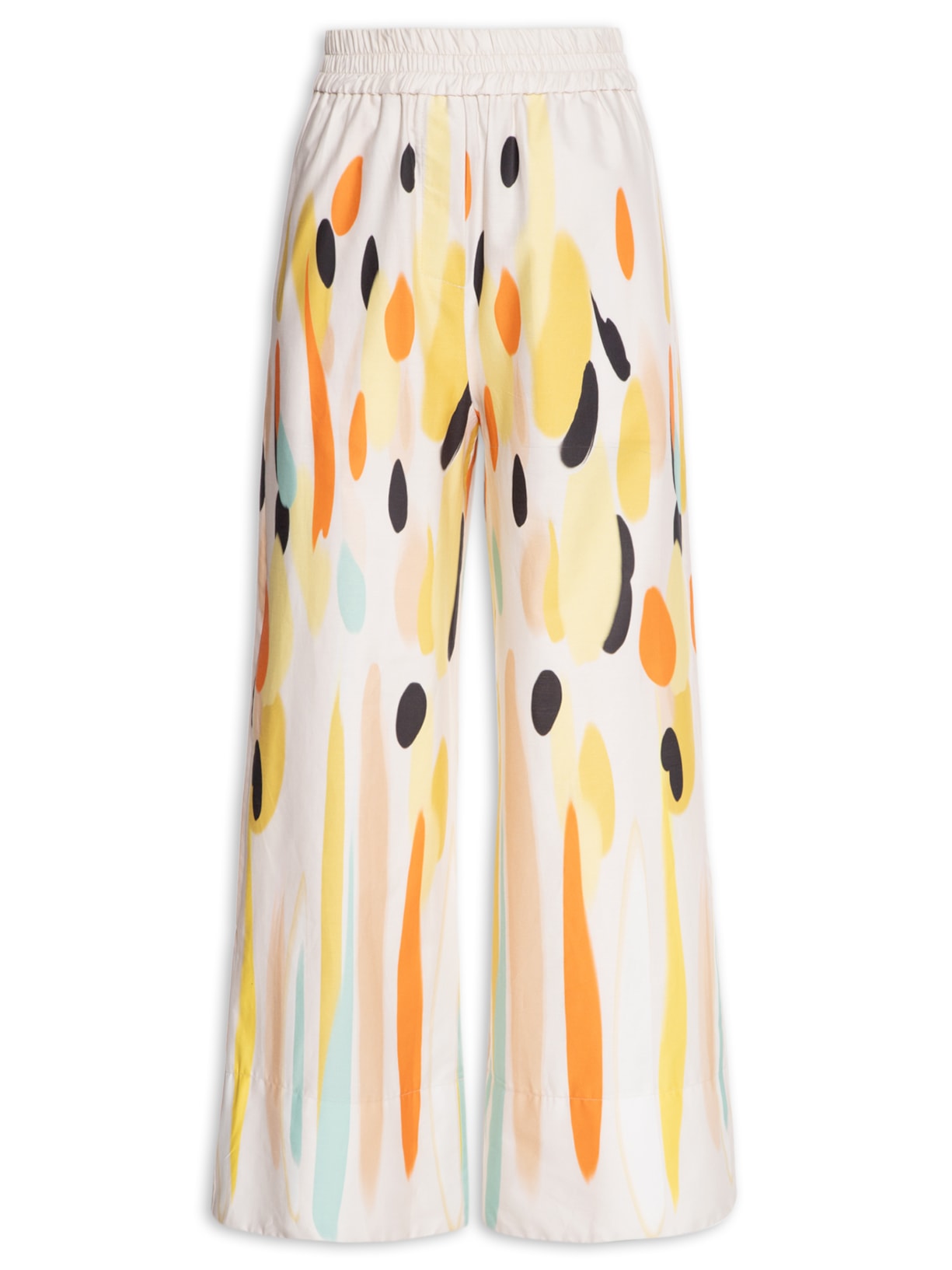 Calça Feminina Cós Elástico Murano Fresh - Bege