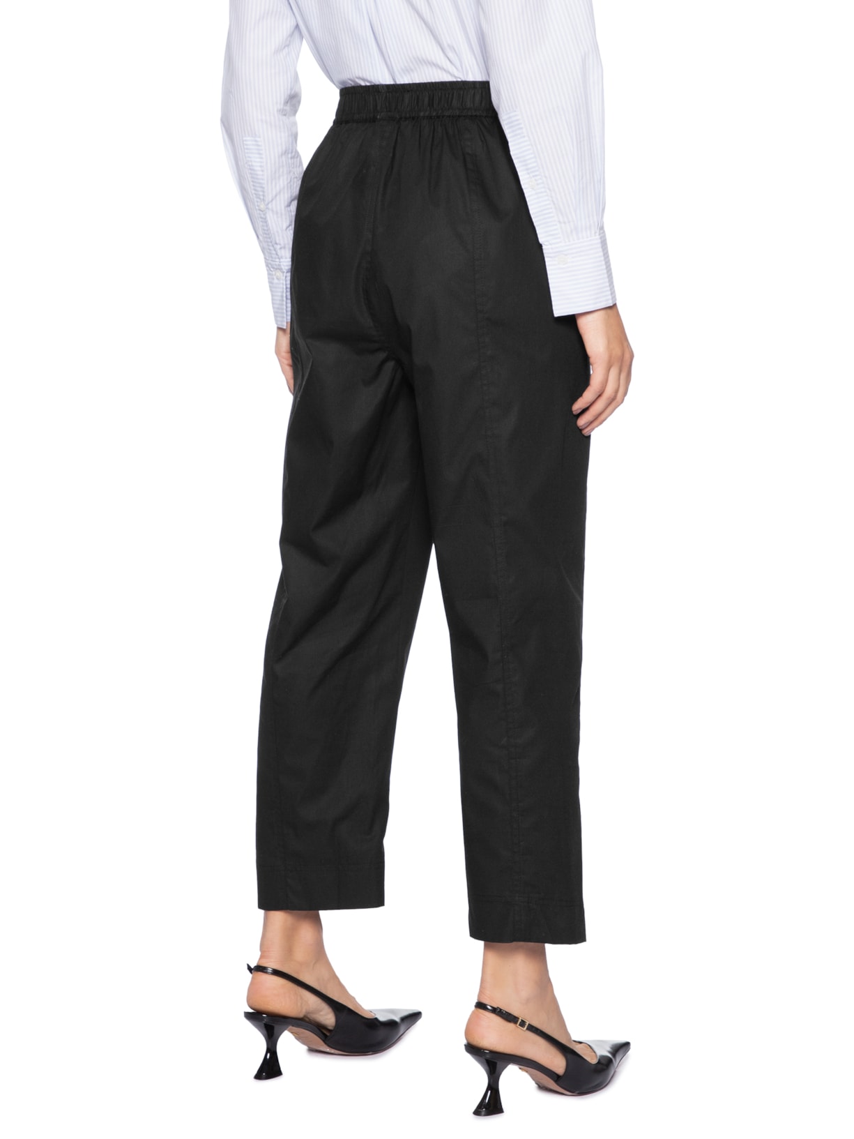 Calça Feminina Cós Elástico Preto Animale