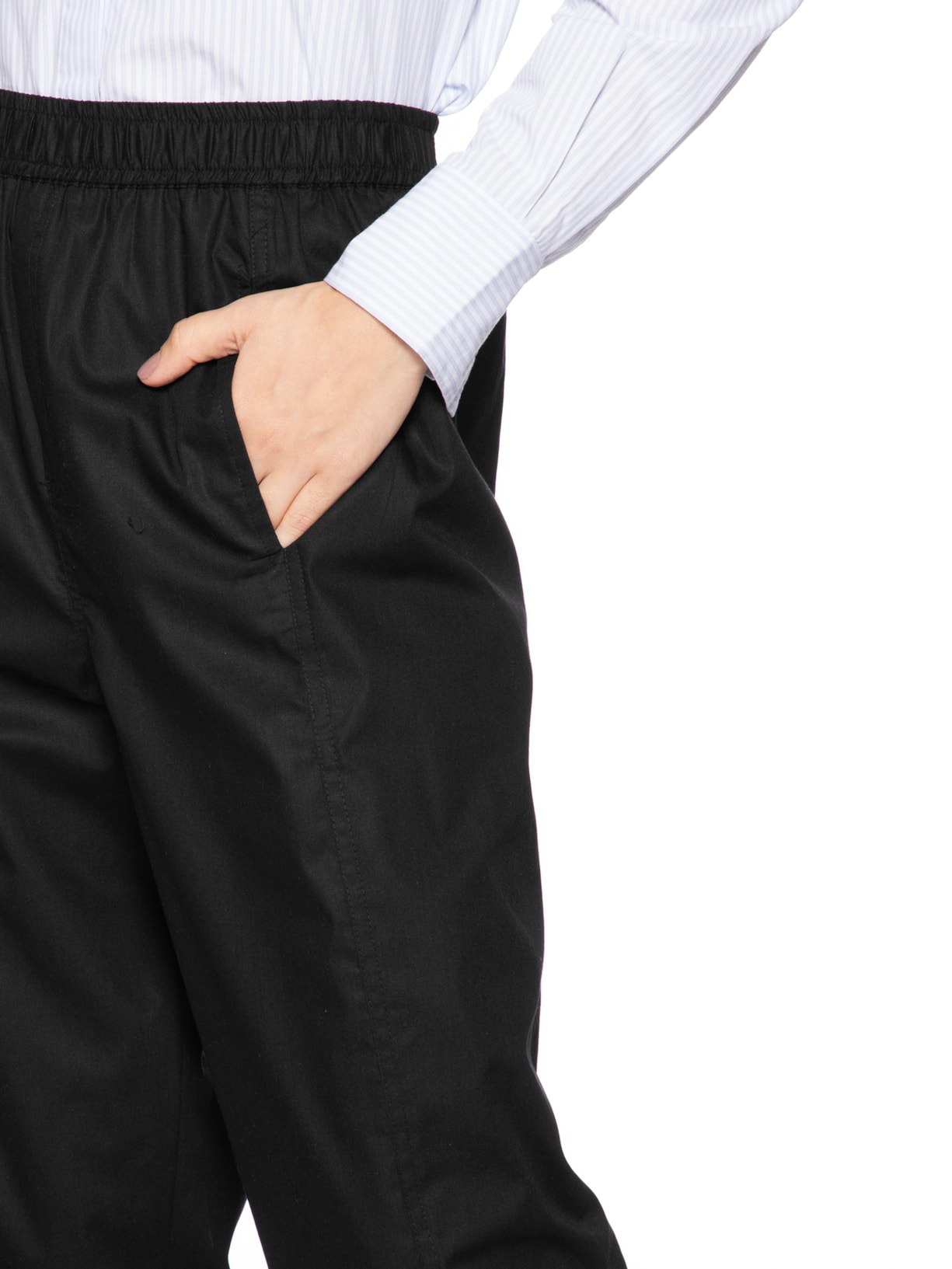 Calça Feminina Cós Elástico Preto Animale