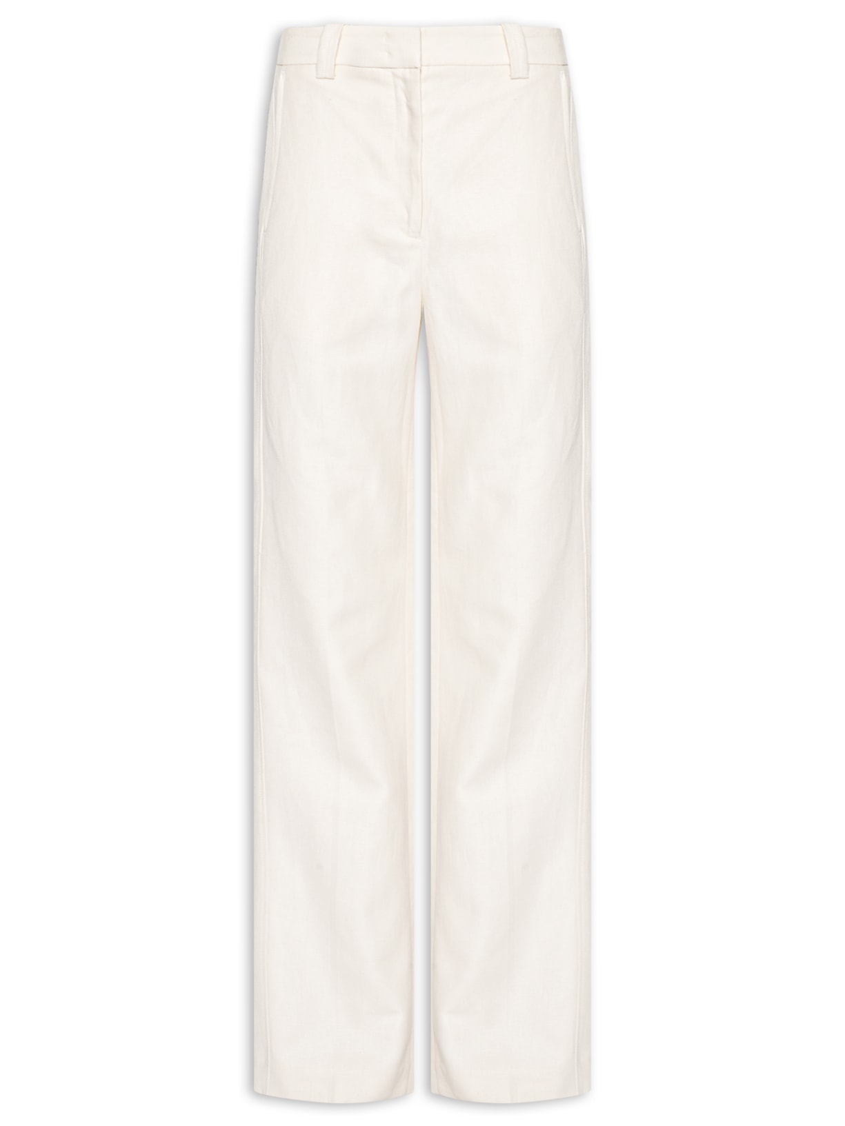 Calça Feminina Cotton Linen Off White Animale