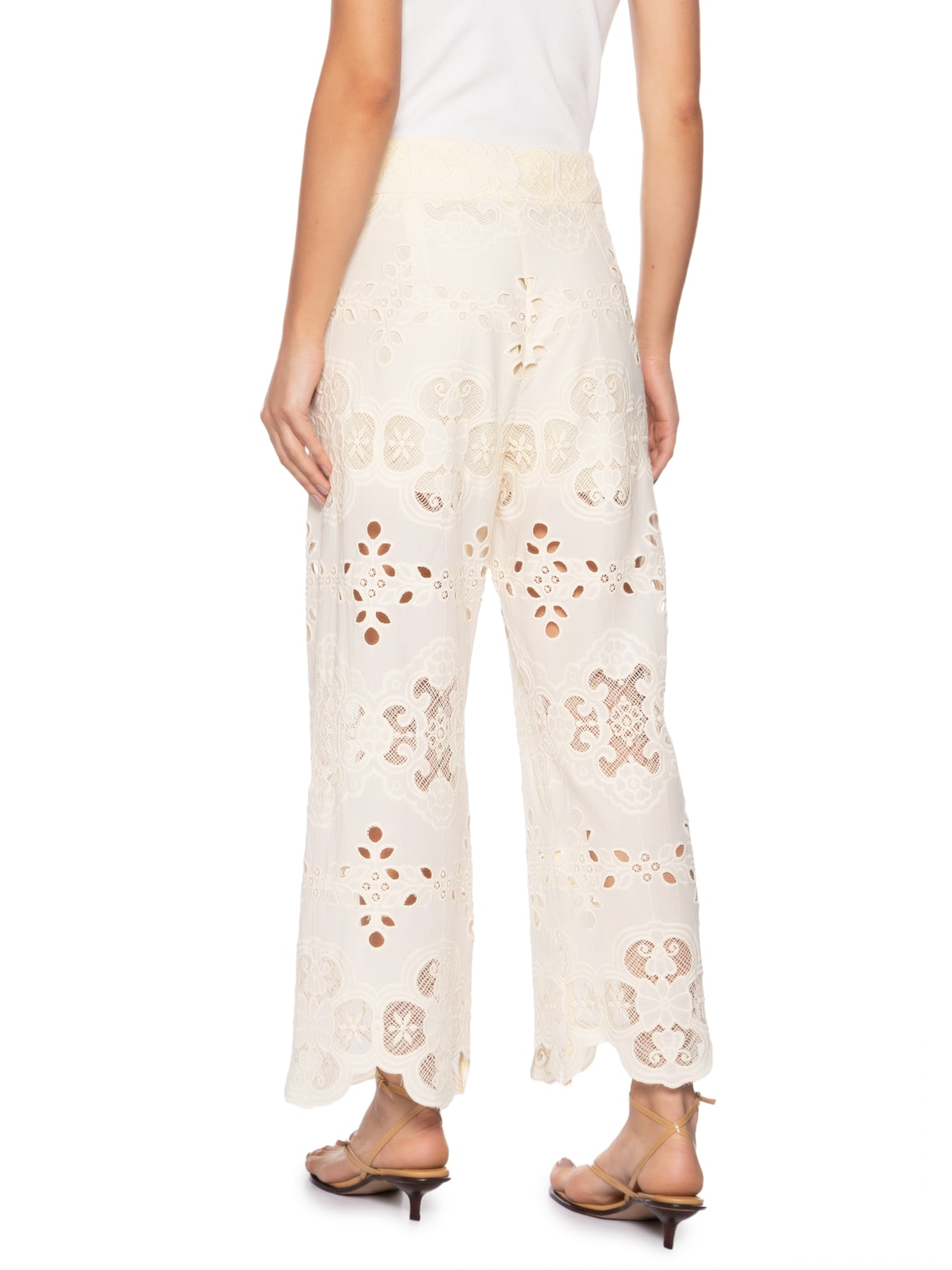 Calça Feminina Cotton Trevo Talita Amarelo Nk