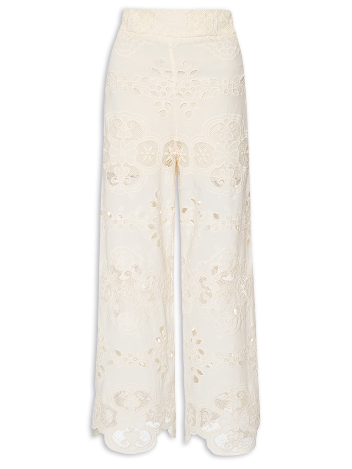 Calça Feminina Cotton Trevo Talita Amarelo Nk