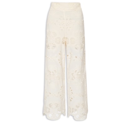 Calça Feminina Cotton Trevo Talita - Amarelo