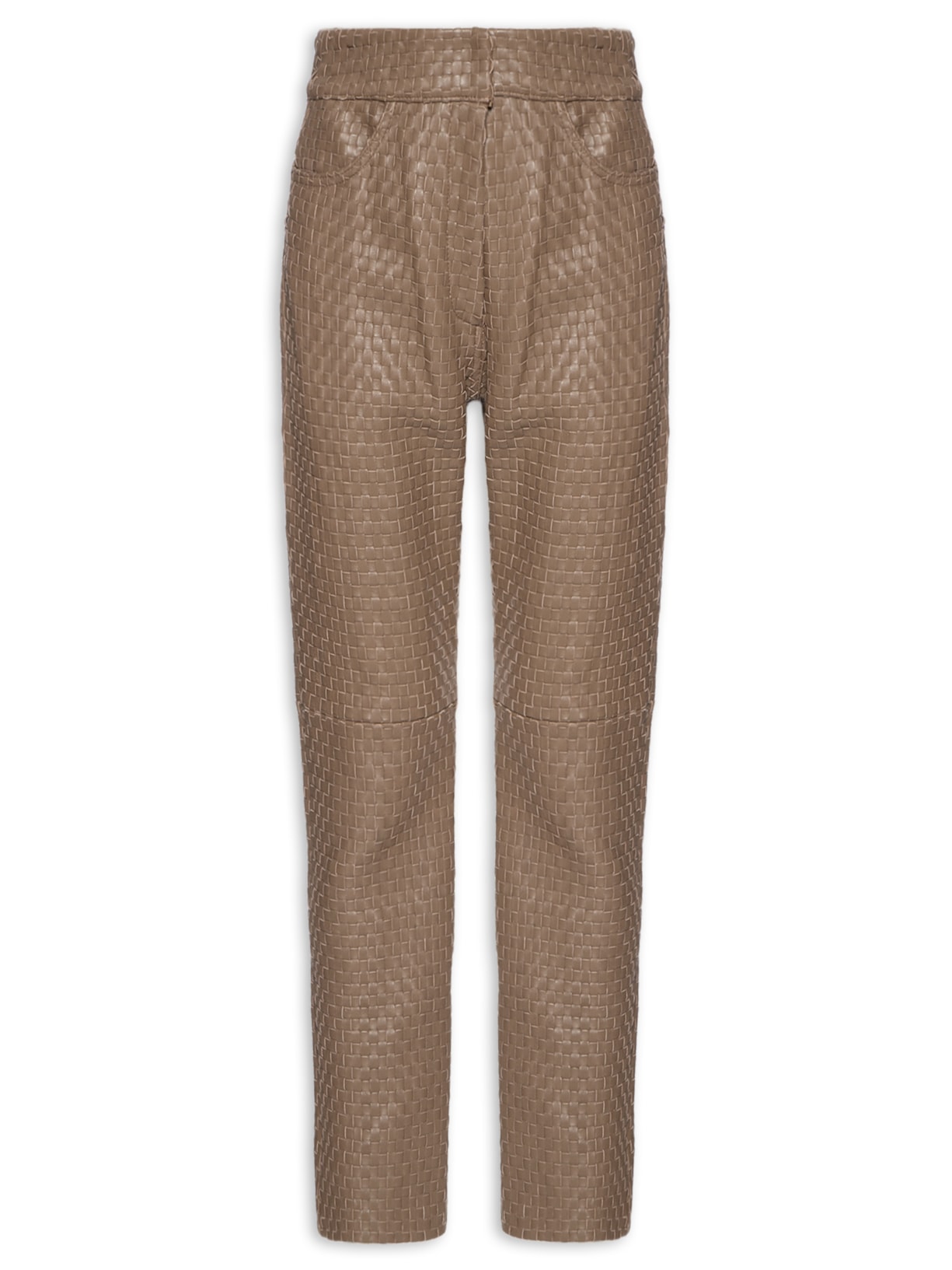 Calça Feminina Couro Jibre - Marrom