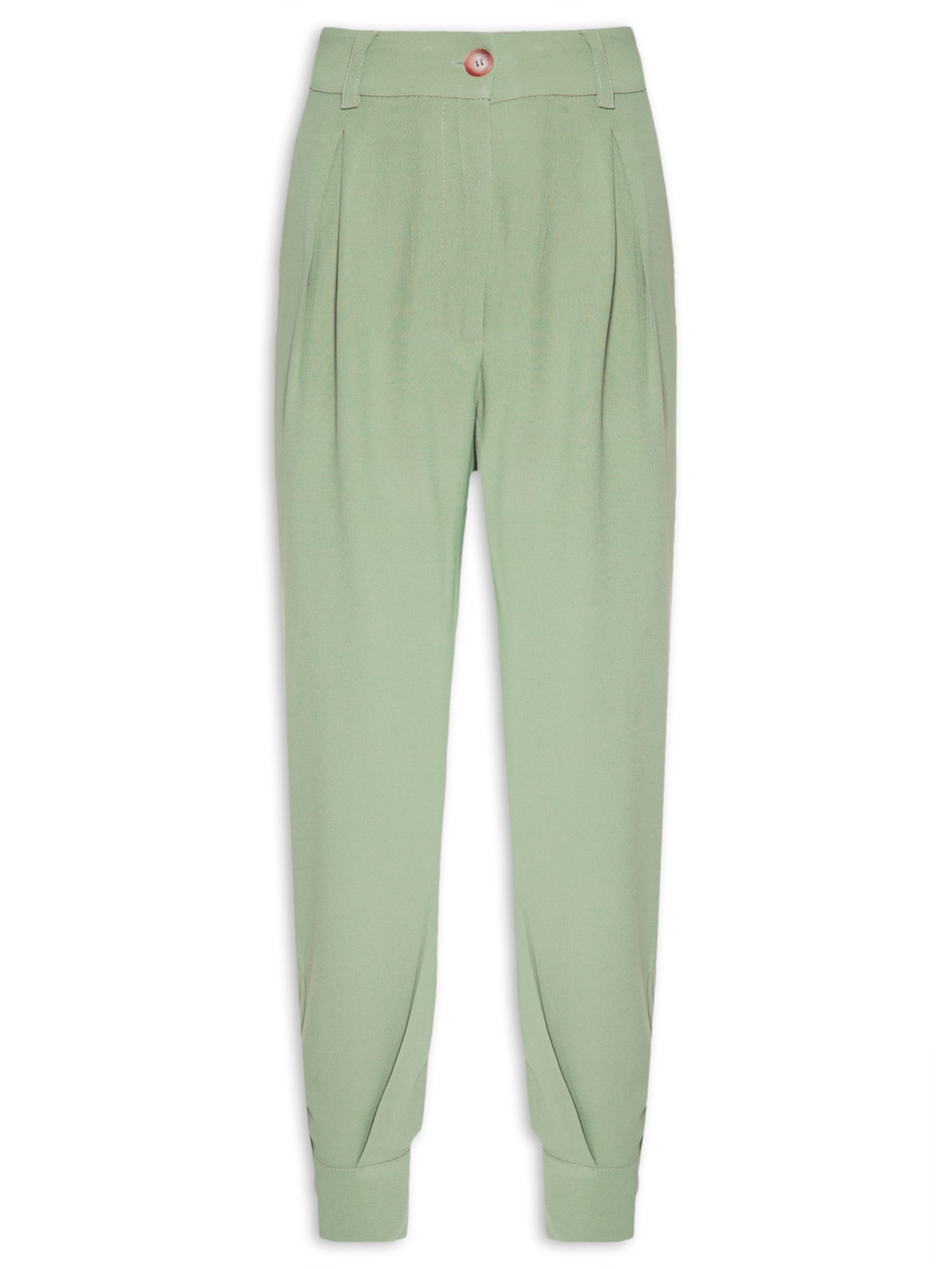 Calça Feminina Crepe Baloon Verde '2Essential