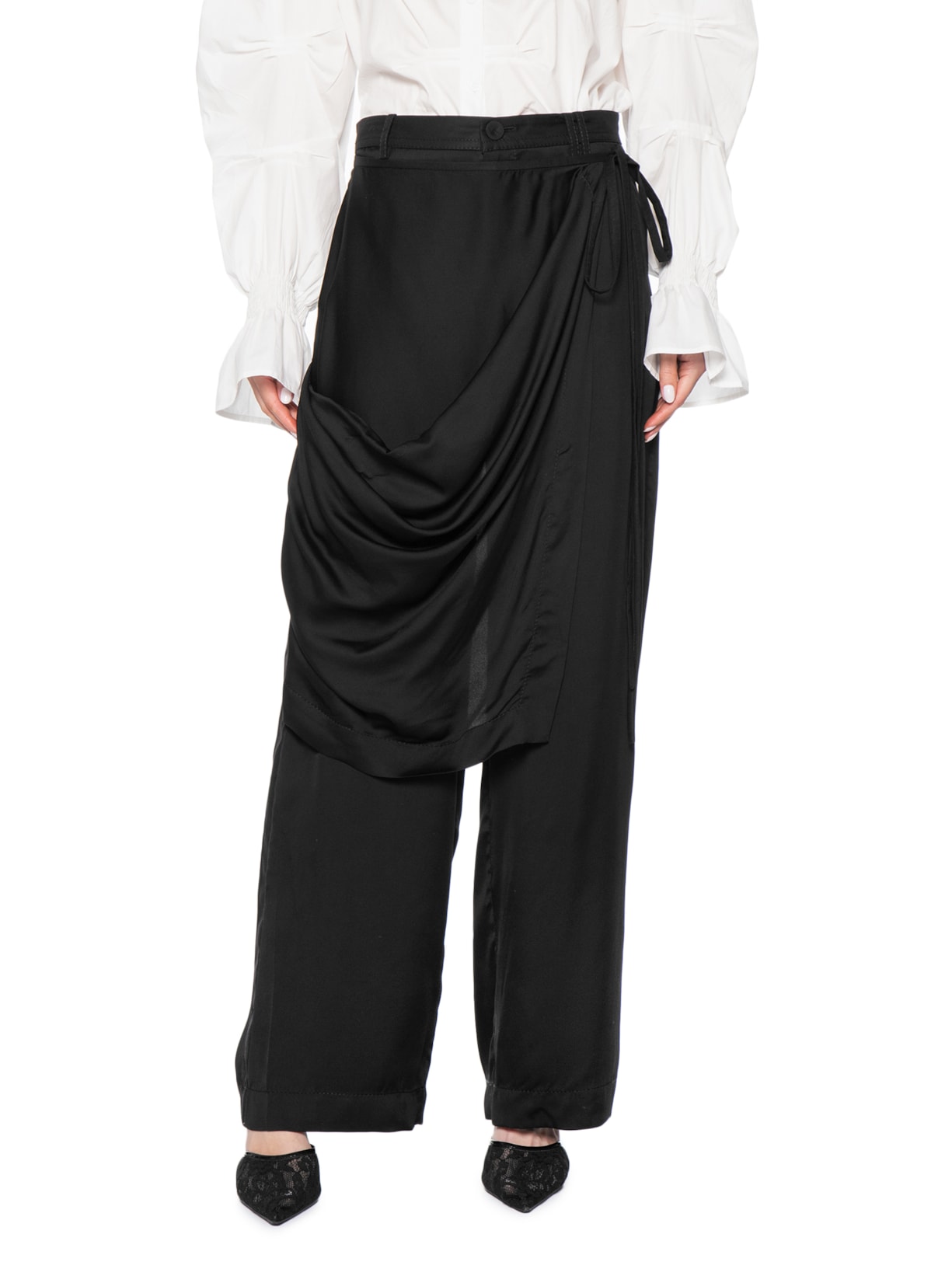 Calça Feminina Crepe de Viscose – Preto Coven