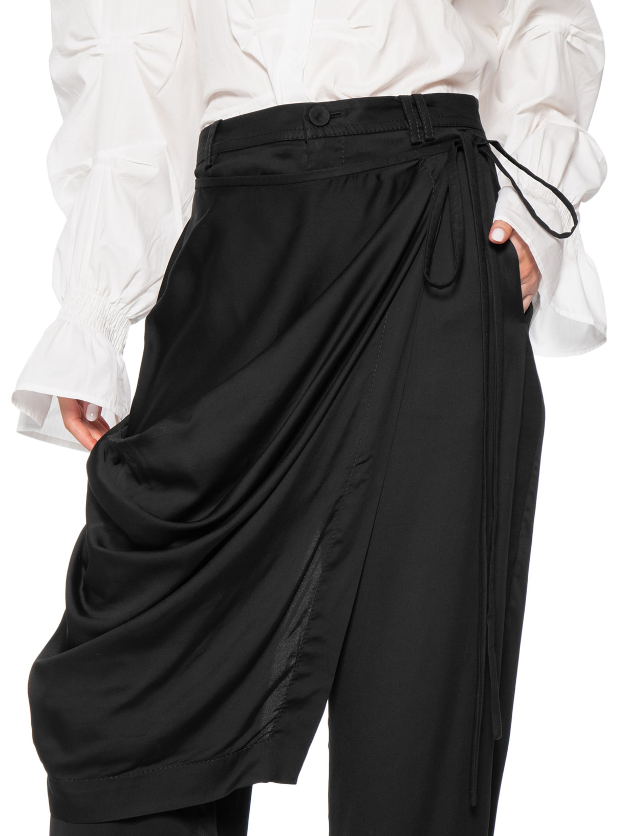 Calça Feminina Crepe de Viscose – Preto Coven
