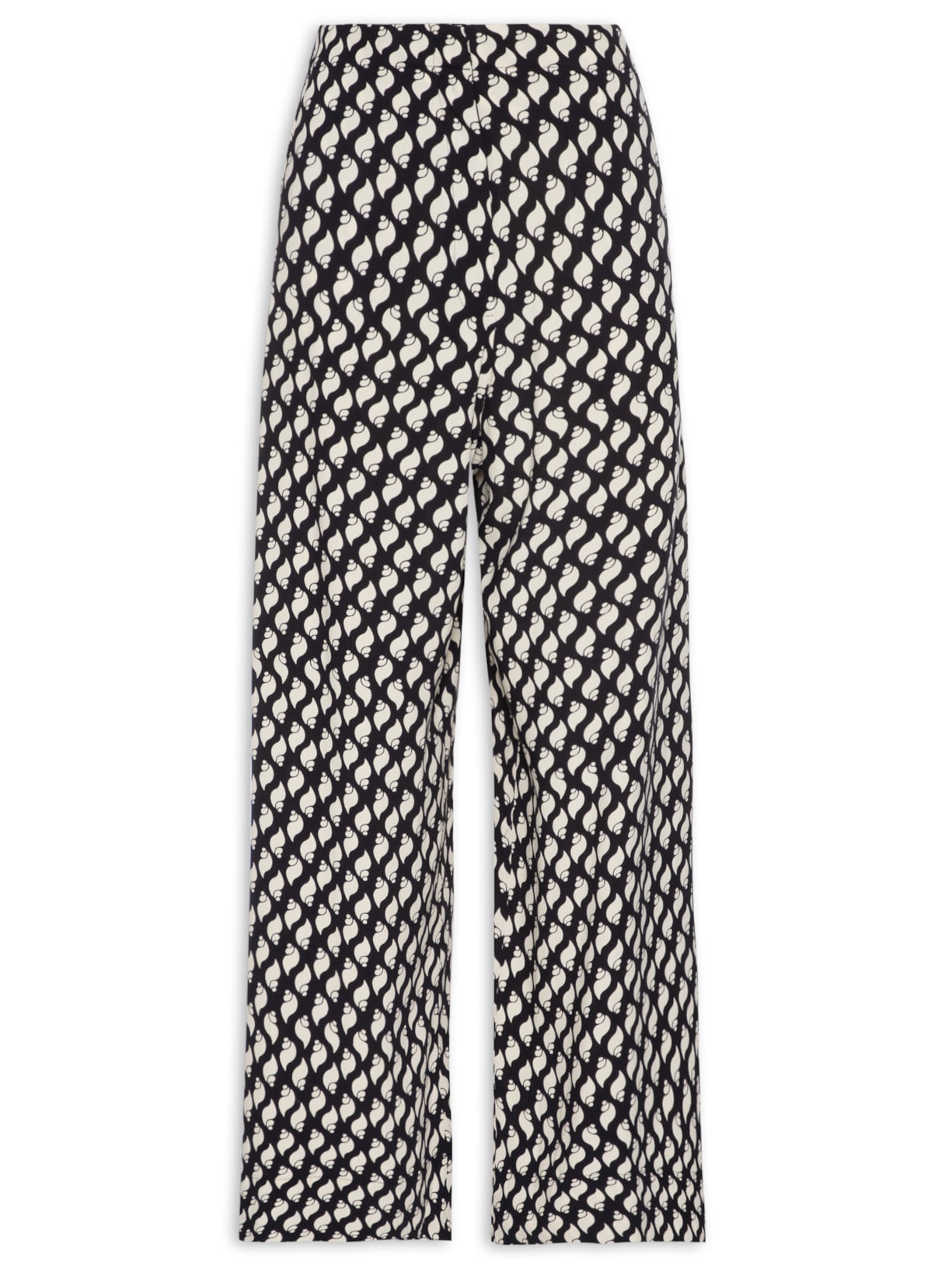 Calça Feminina Crepe Litorânea - Preto