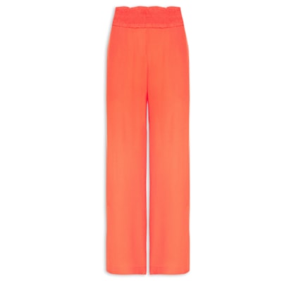 Calça Feminina Crepe Pala Lastex - Vermelho