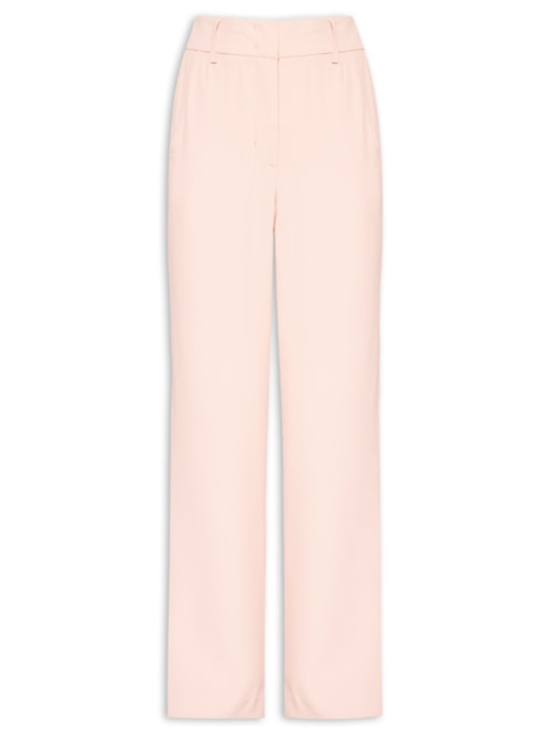 Calça Feminina Crepe - Rosa