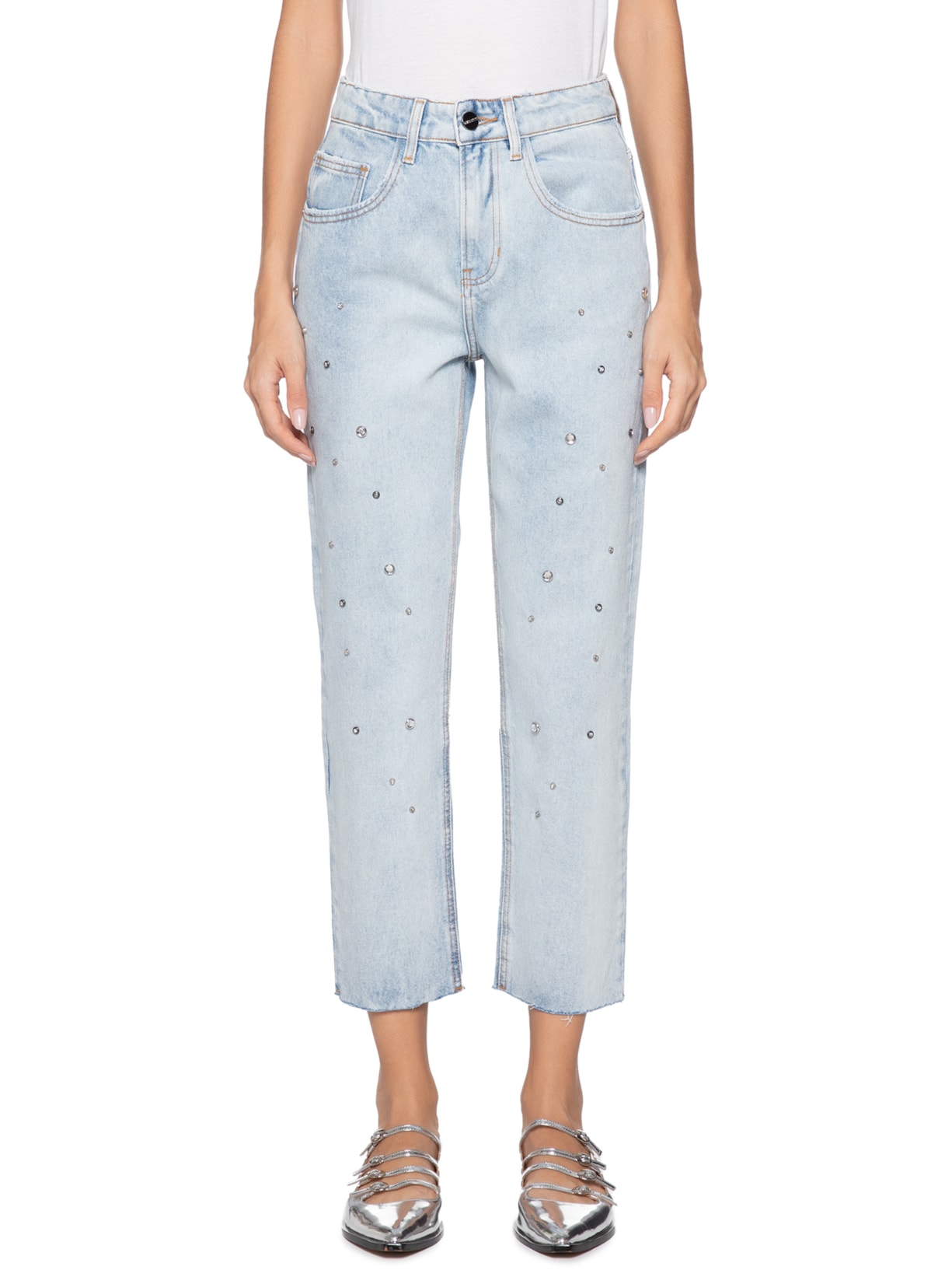 Calça Feminina Cristal Azul Le Lis