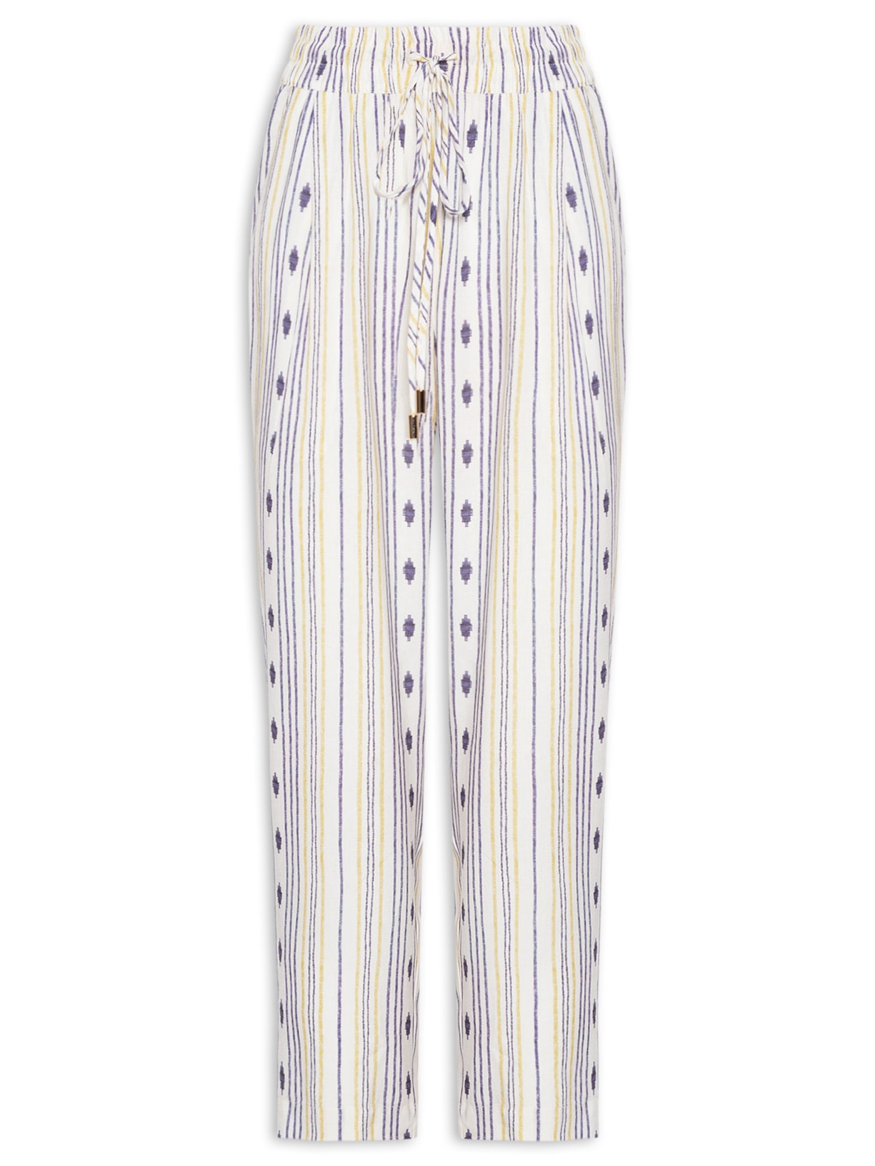 Calça Feminina Cropped Easy Branco Lenny Niemeyer