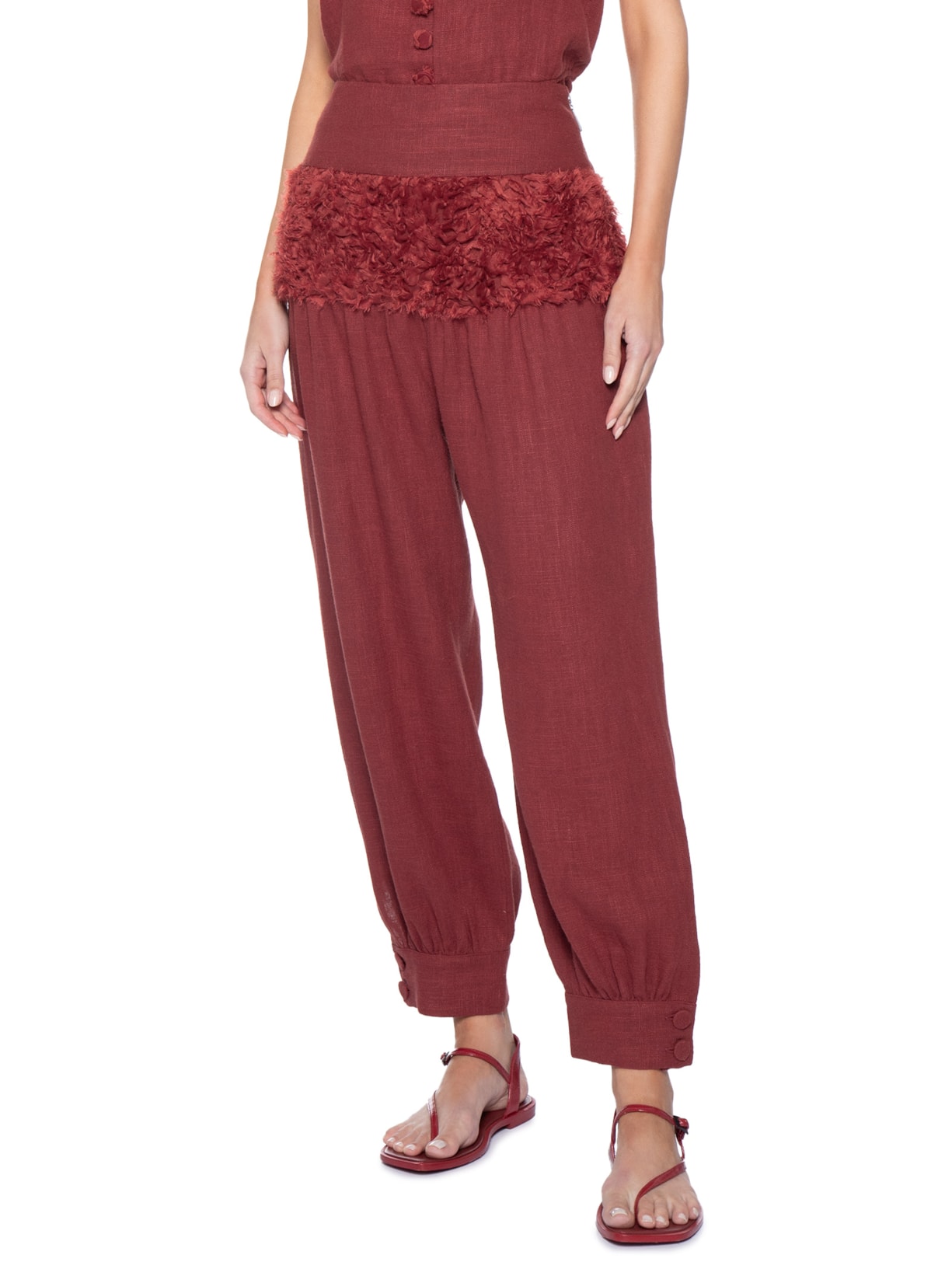 Calça Feminina Cultivar – Vermelho A.niemeyer