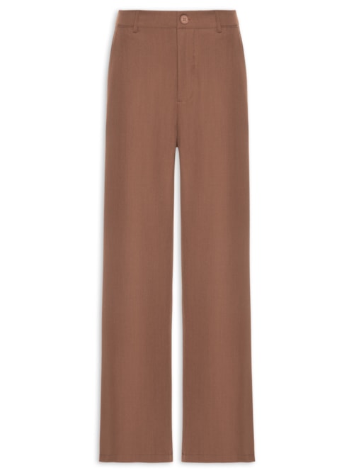 Calça Feminina de Alfaiataria – Marrom