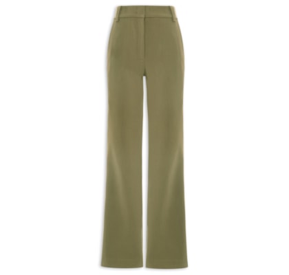 Calça Feminina De Alfaiataria Bootcut - Verde