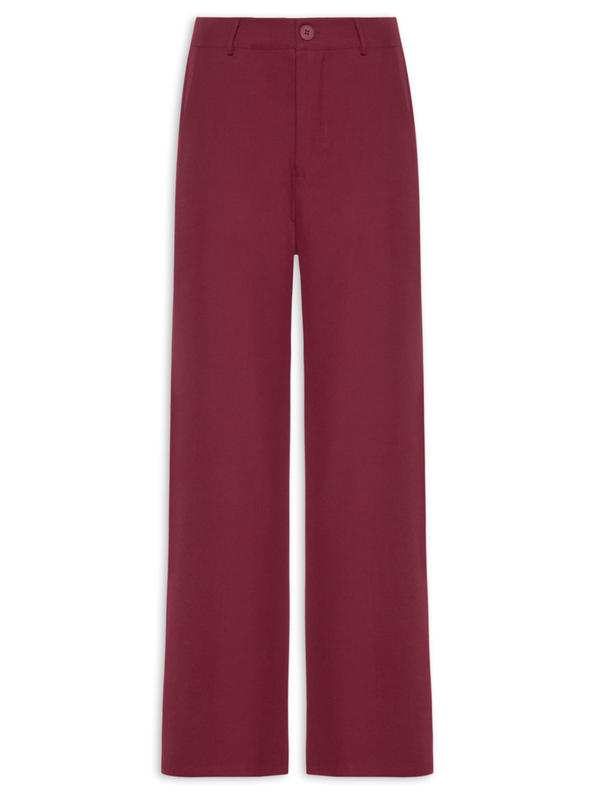 Calça Feminina  de Alfaiataria Vermelho Basiq