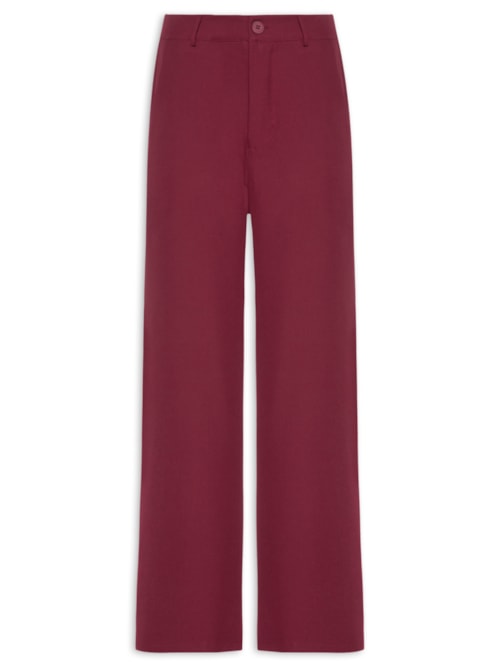 Calça Feminina de Alfaiataria – Vermelho