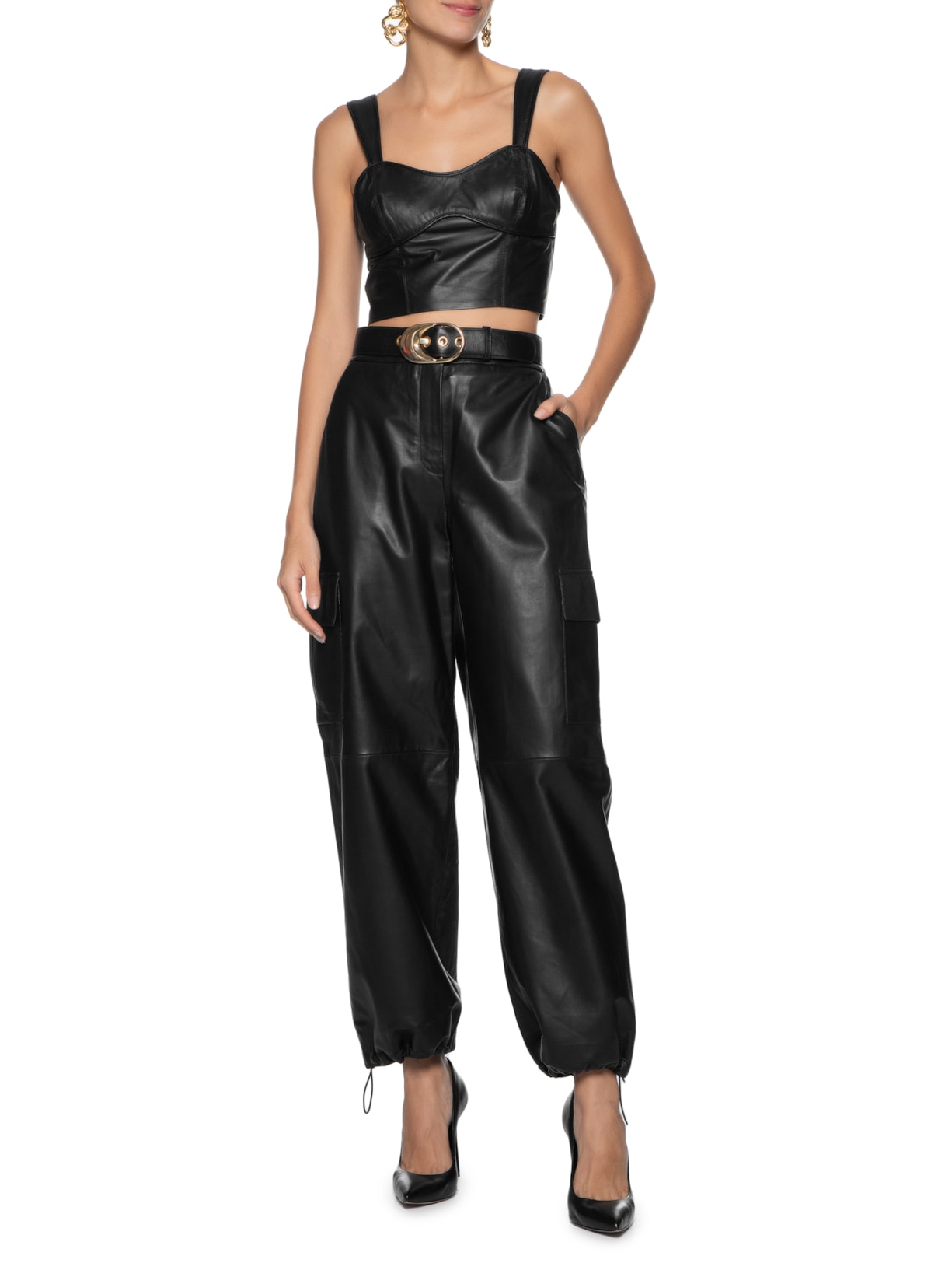 Couro Legítimo CalÇa De Couro Feminina Mercado Livre Calça Skinny