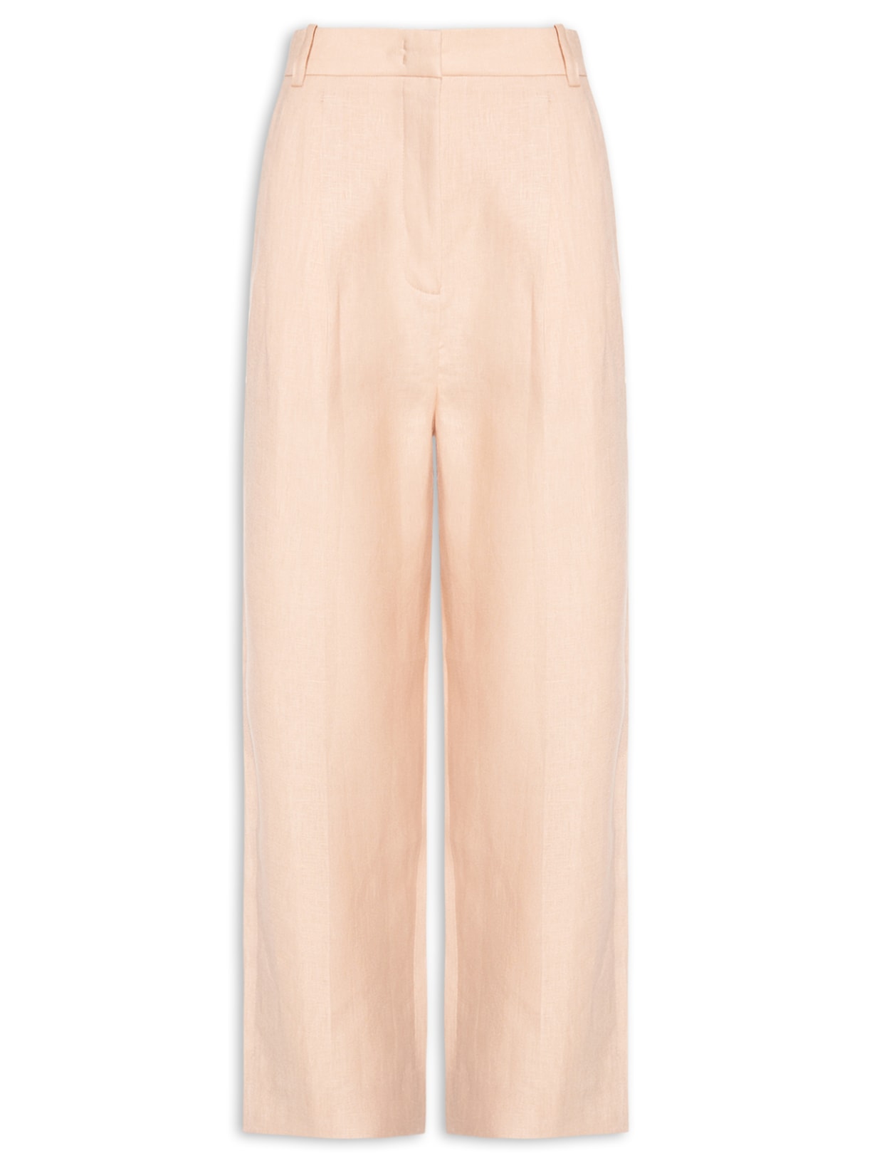 Calça Feminina De Linho Bege Animale