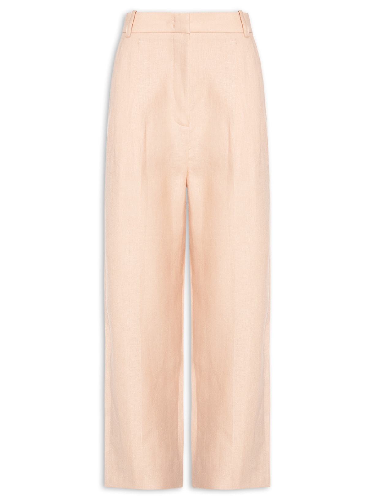 Calça Feminina De Linho Bege Animale