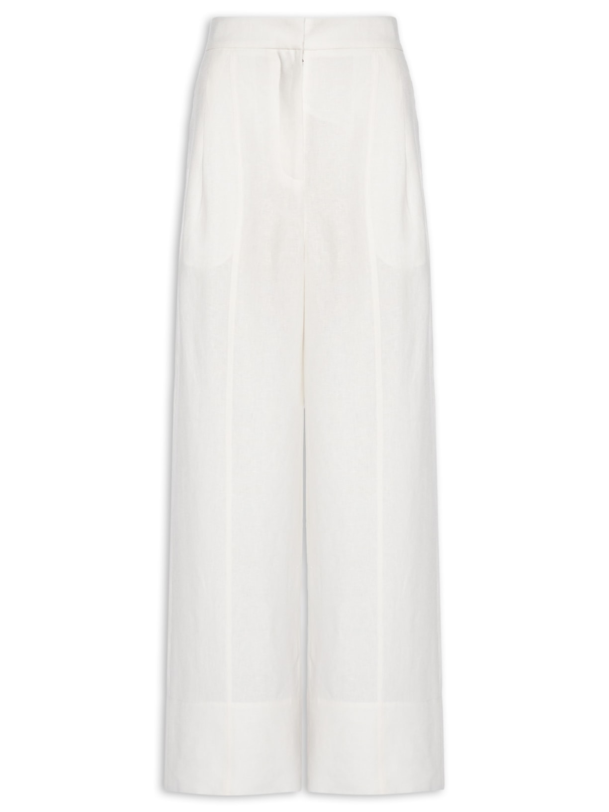 Calça Feminina De Linho - Branco