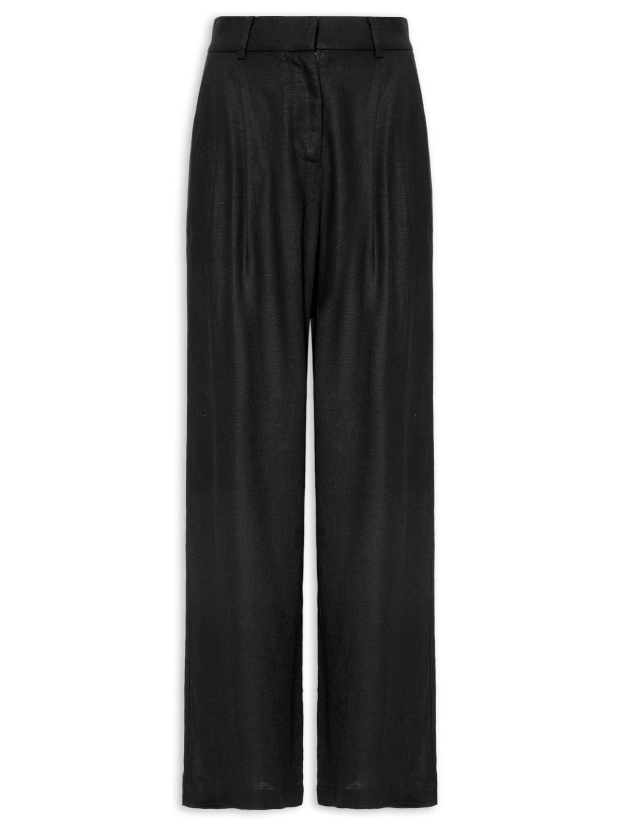 Calça Feminina de Linho Millie – Preto Animale Jeans