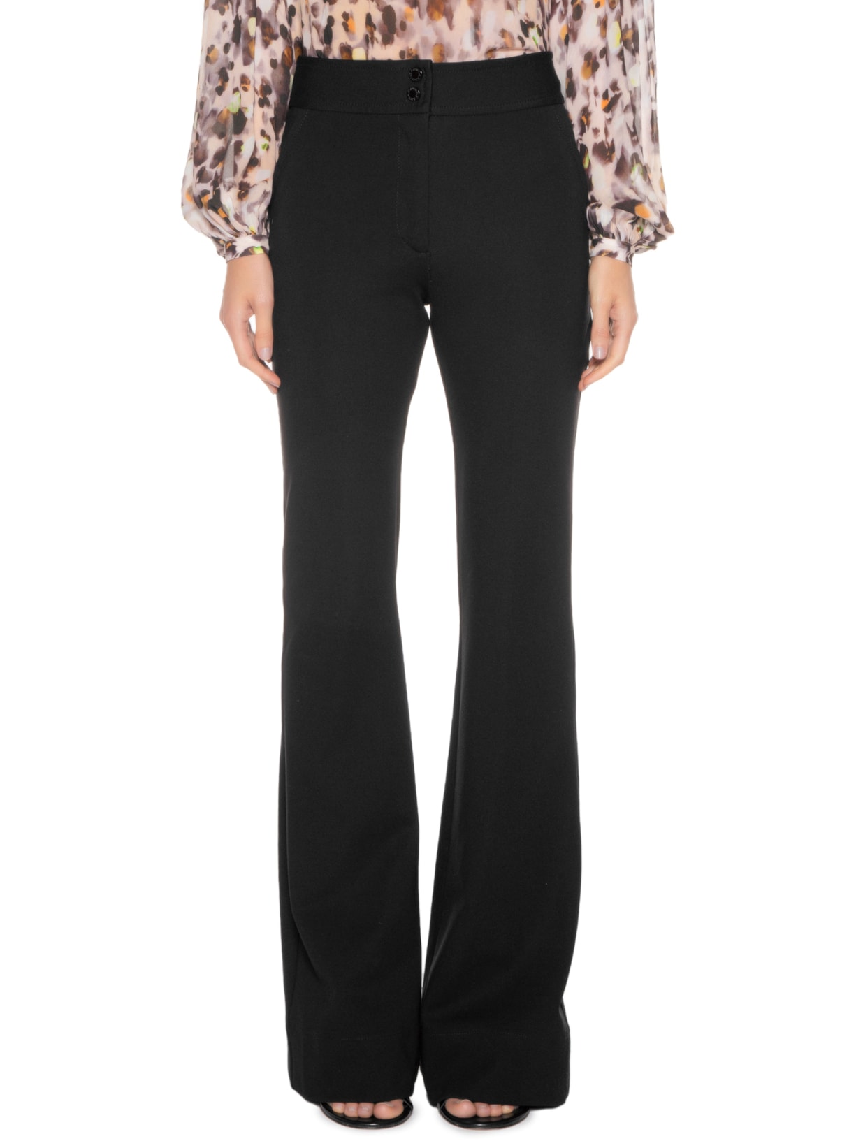 Calça Feminina De Malha Estruturada Preto Animale