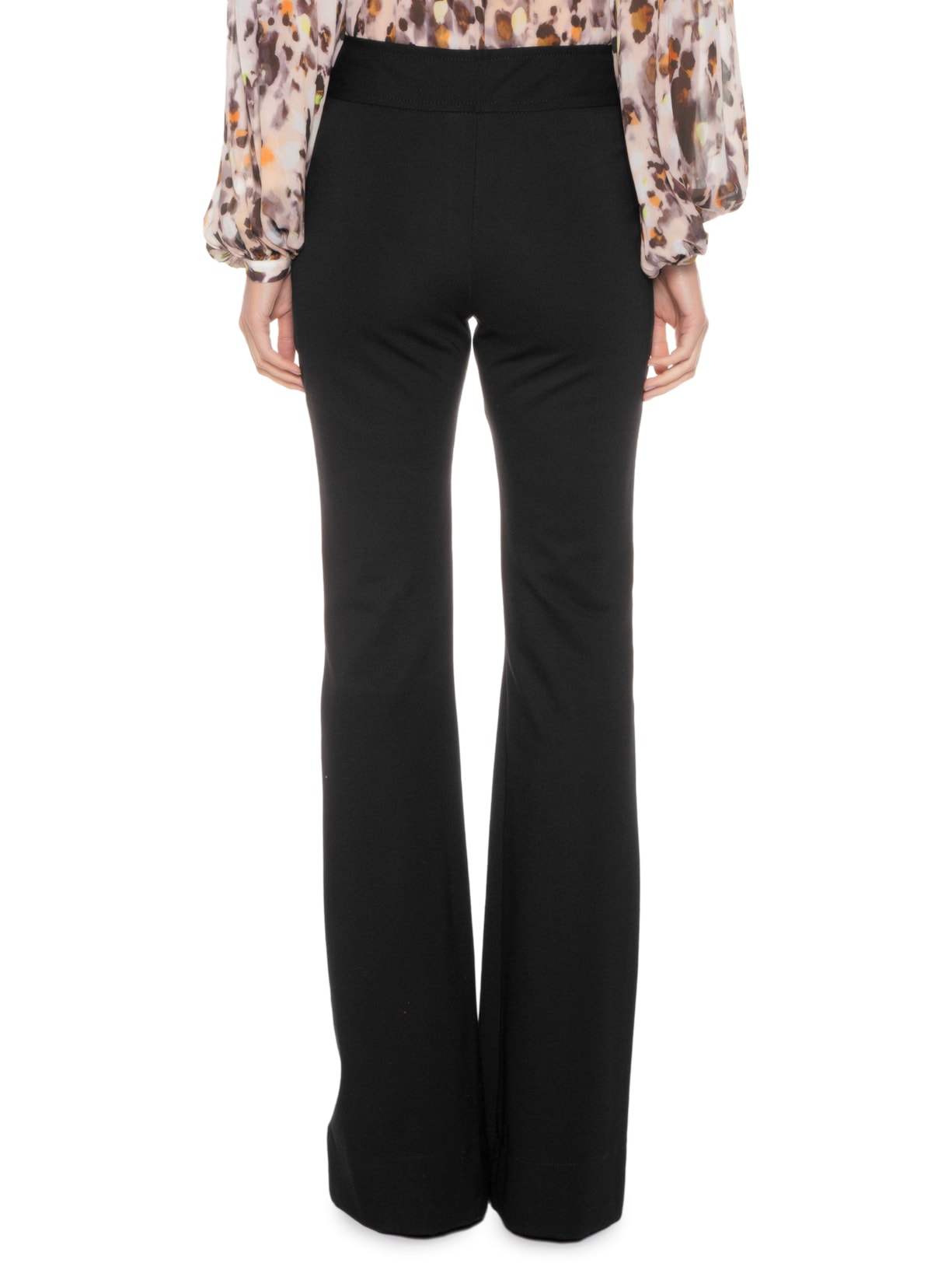 Calça Feminina De Malha Estruturada Preto Animale