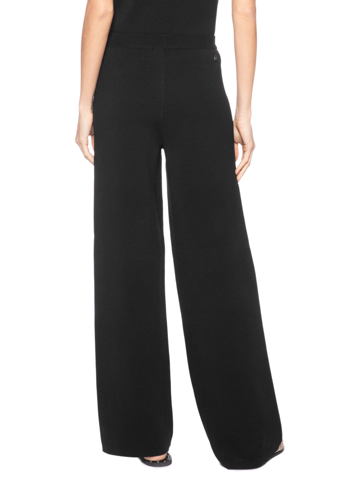 Calça Feminina De Tricot Básica Preto Animale Jeans