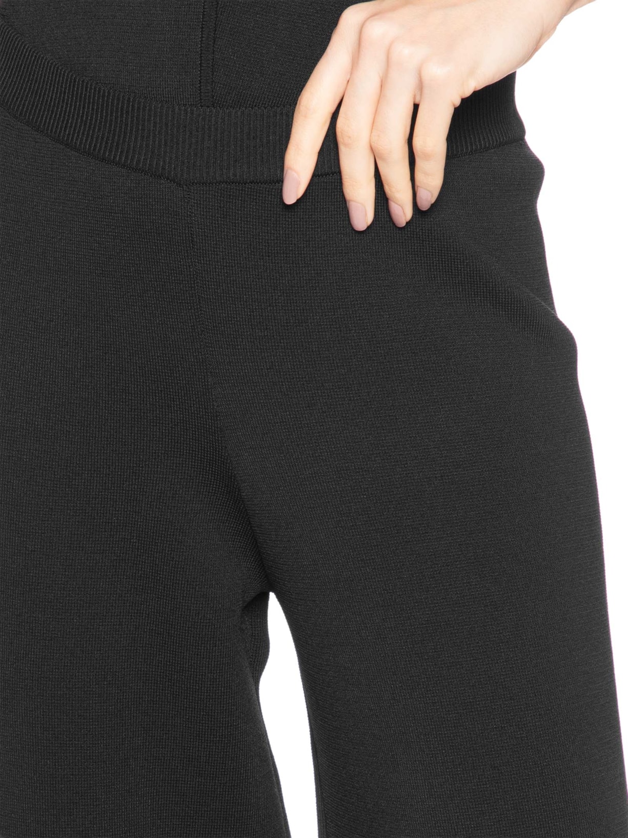 Calça Feminina De Tricot Básica Preto Animale Jeans
