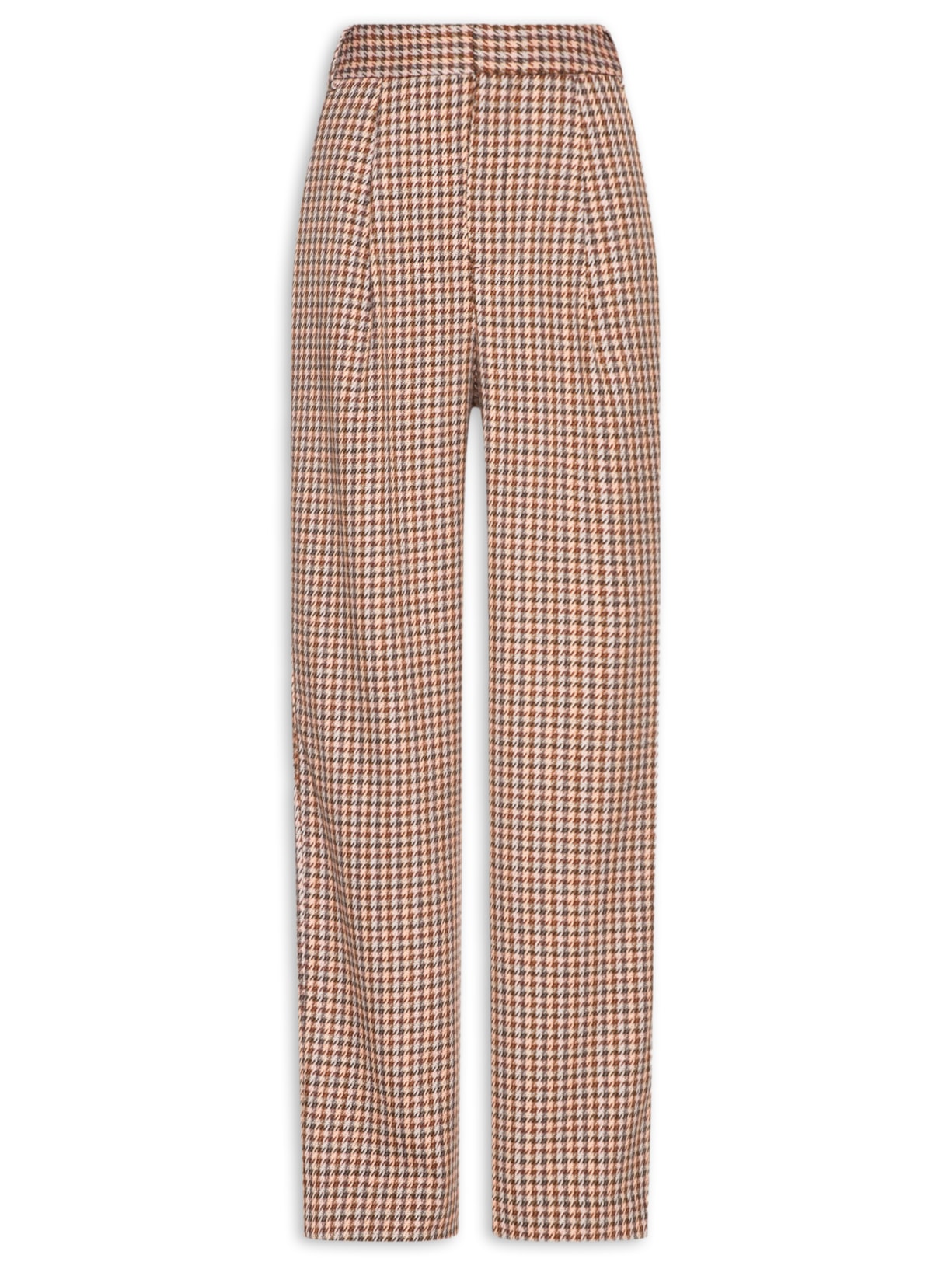 Calça Feminina De Tweed - Rosa