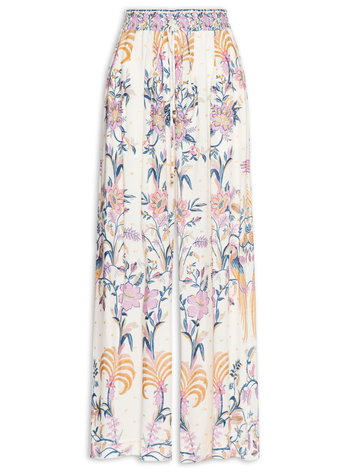 Calça Feminina Delicadeza Boho - Bege