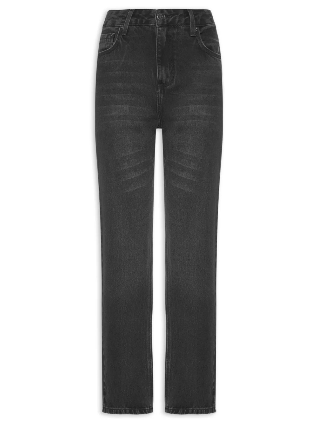 Calça Feminina Denim All Black - Preto