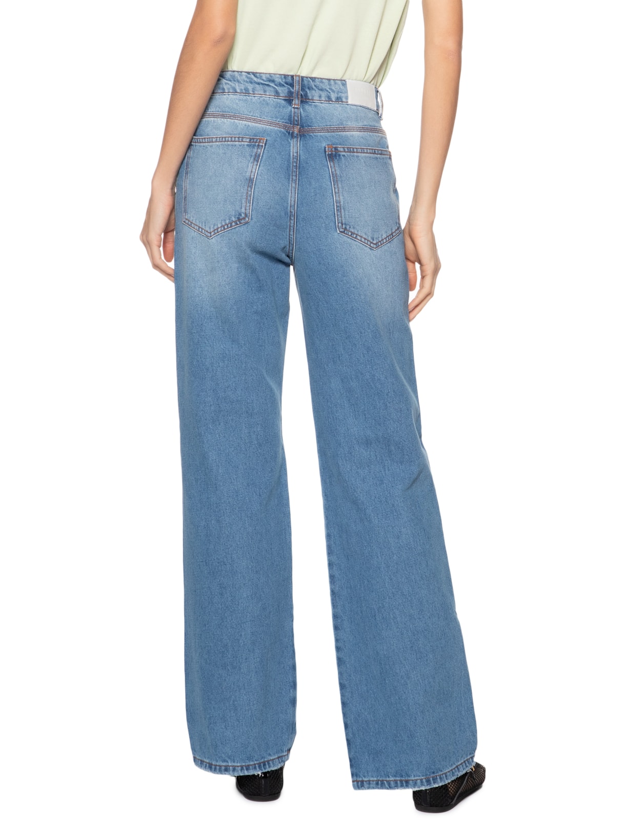 Calça Feminina Denim Bel Azul Niini