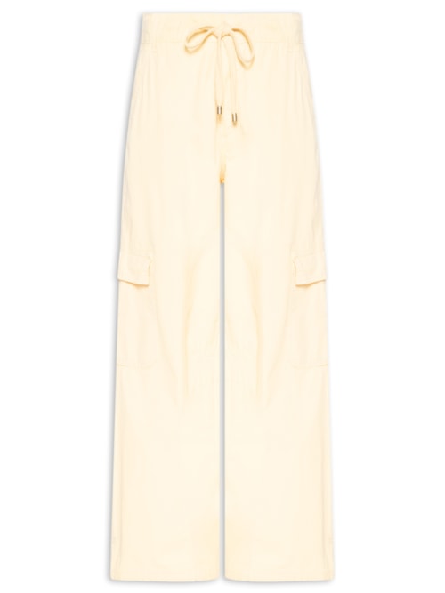 Calça Feminina Denim Lucy Soleil - Amarelo