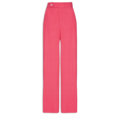 Calça Feminina Detalhe Pesponto - Rosa