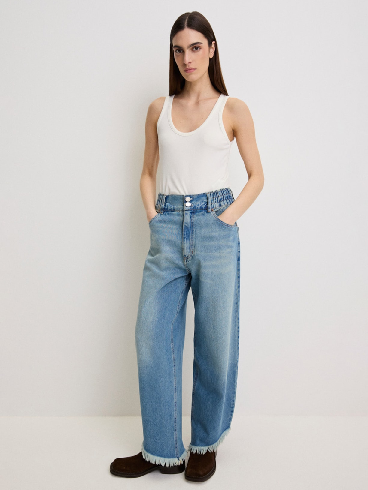 Calça Feminina Diana Jeans I26 Azul Mixed