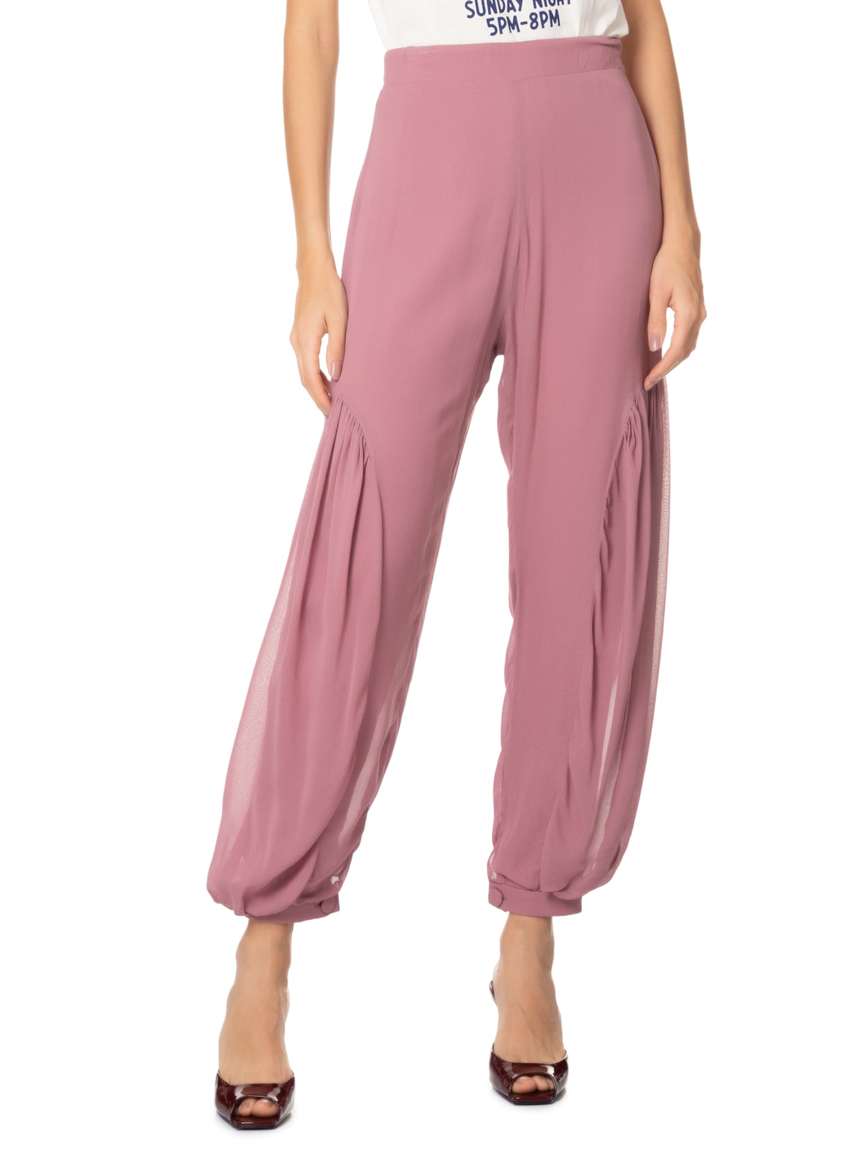 Calça Feminina Doris Roxo Iorane