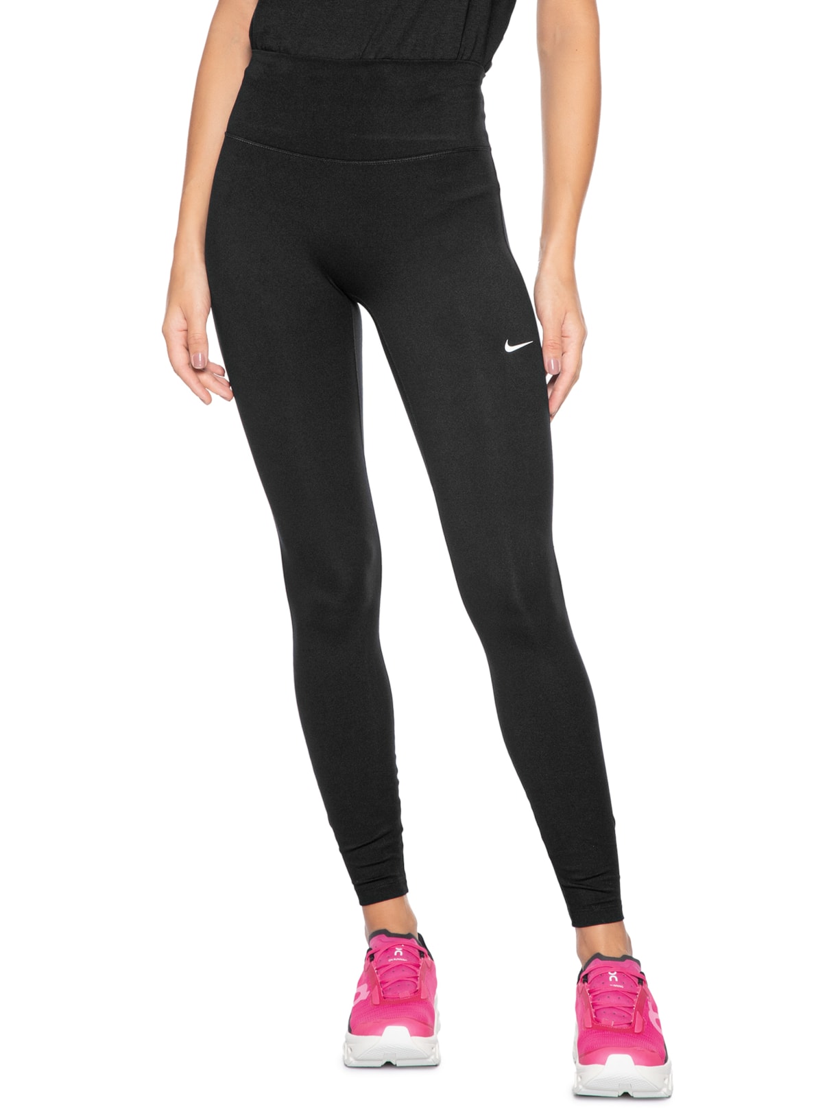 Calça Feminina Dri-Fit One HR Preto Nike