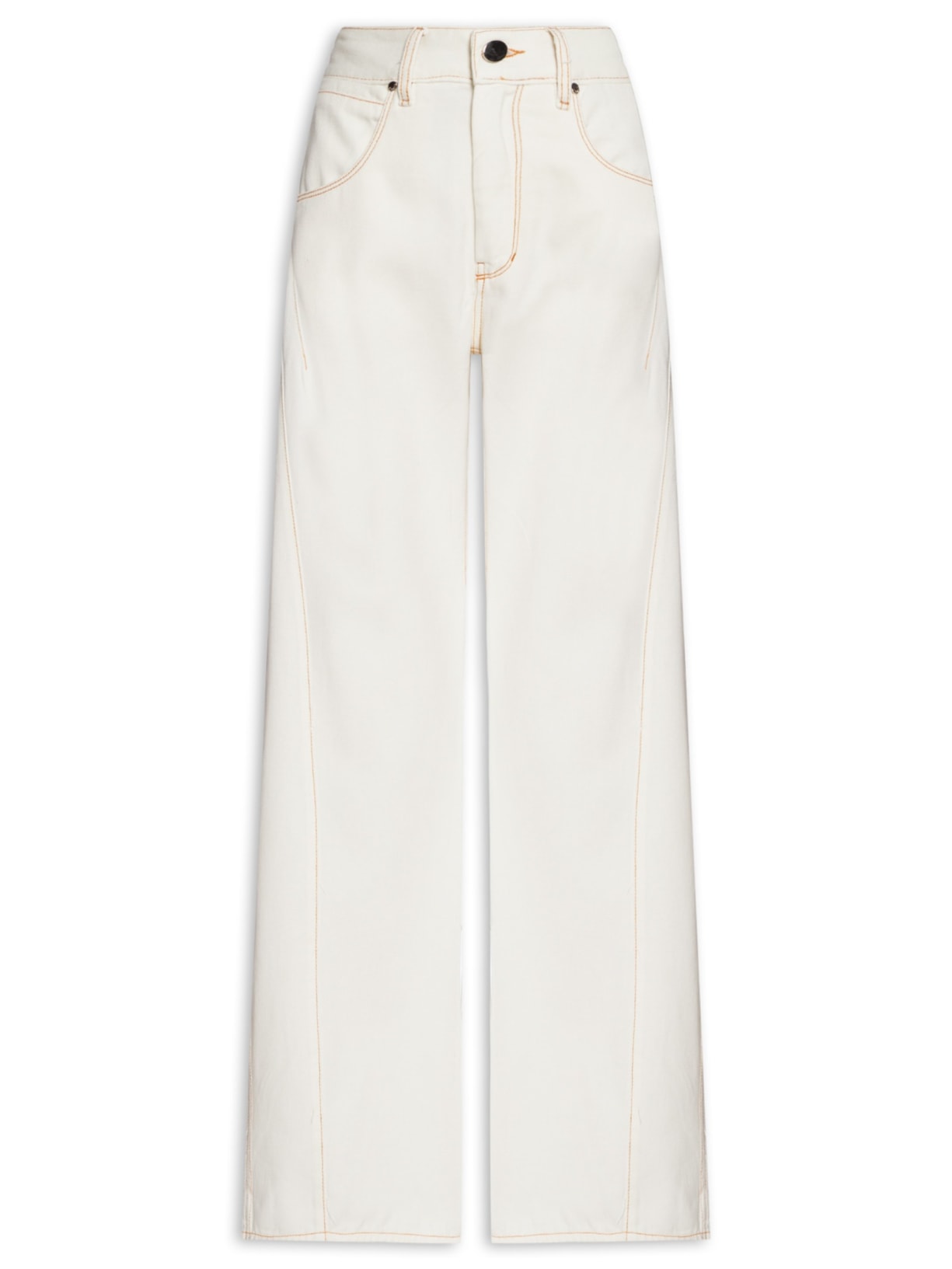 Calça Feminina Duo Sarja - Branco