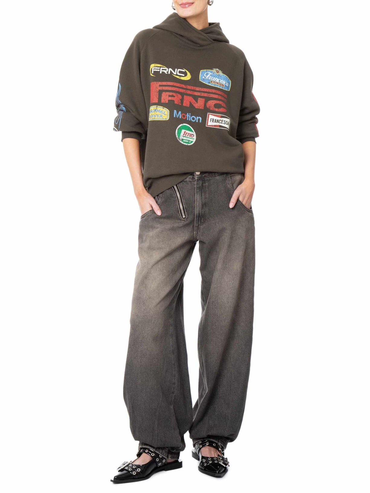 Calça Feminina Durty Preto Francesca