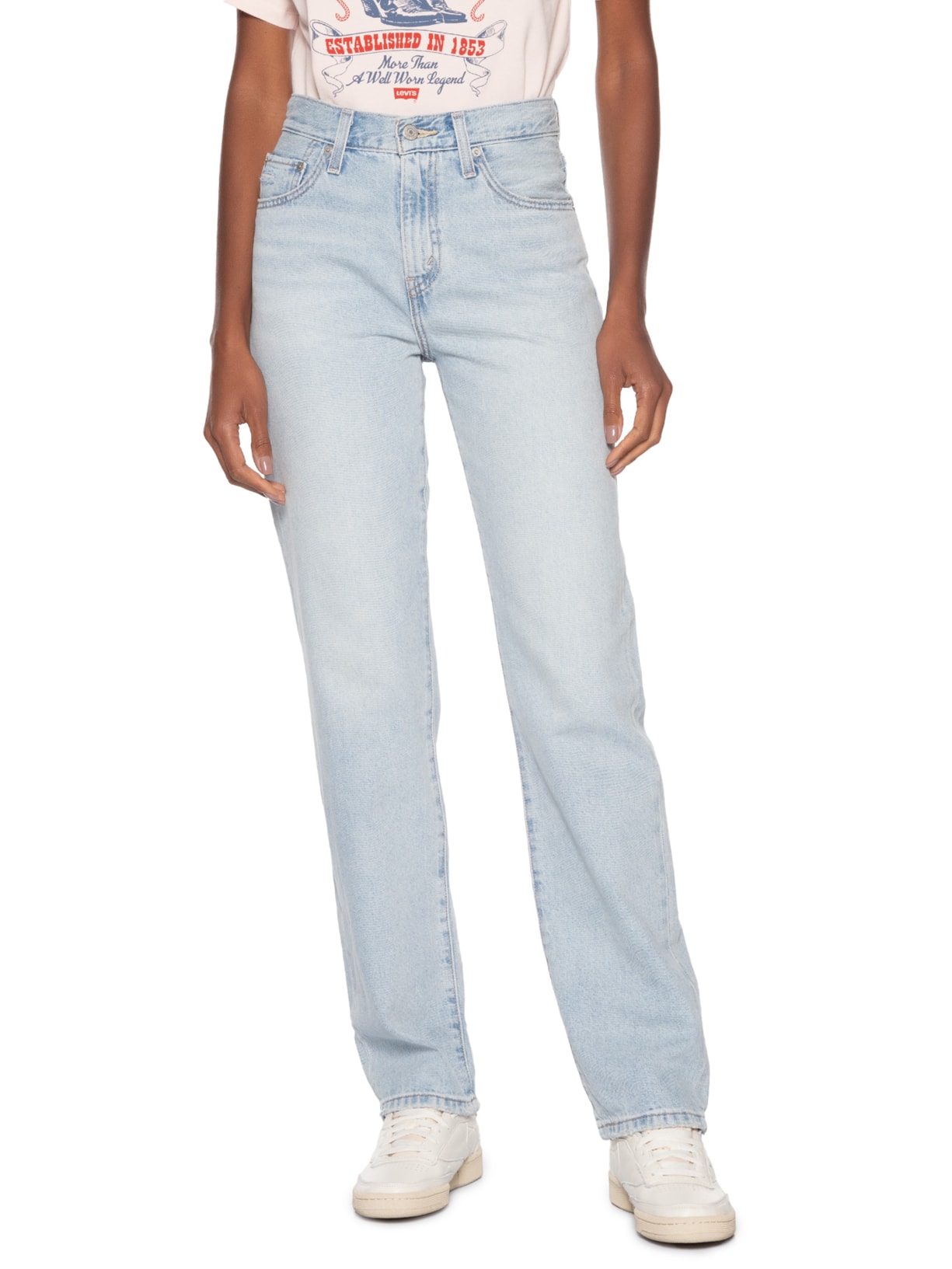 Calça Feminina Easy Dad Azul Levi's