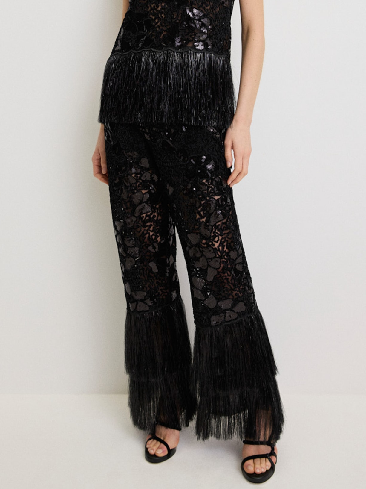 Calça Feminina Eduarda Night I26 Preto Mixed