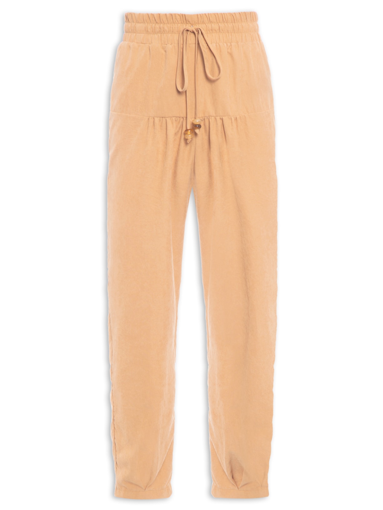 Calça Feminina Elástico - Bege