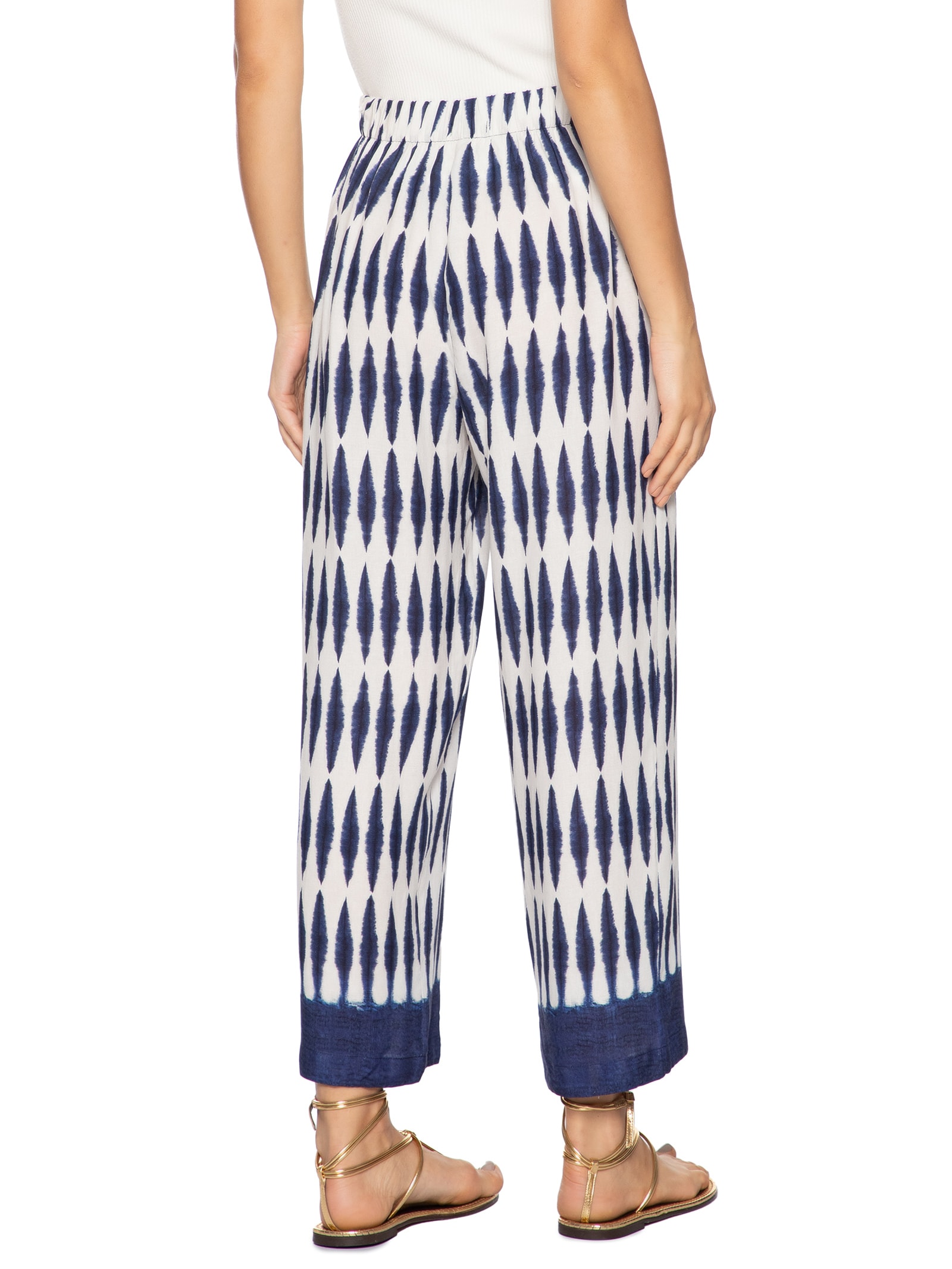 Lenny Niemeyer - Calça Feminina Elástico Costas - Branco