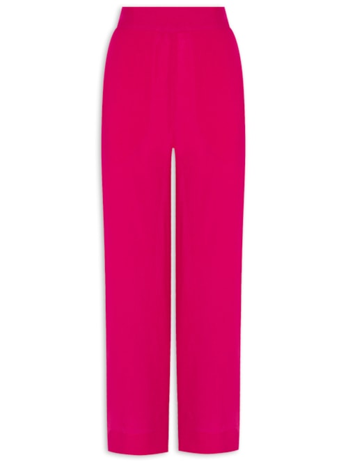 Calça Feminina Elástico Costas - Rosa